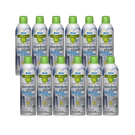 Chase Products Champion Sprayon Stainless Steel Cleaner & Polish net 14 oz., 12PK 5909